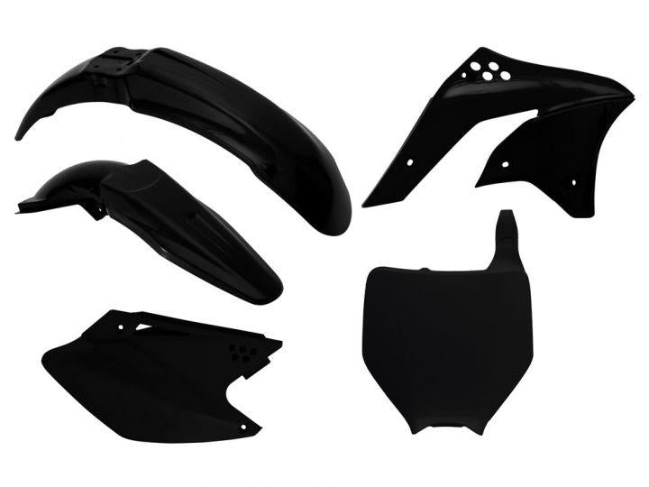 PLASTIC KIT/5 06-08 KXF250 BLACK RACETECH KITKXF-NR0-505