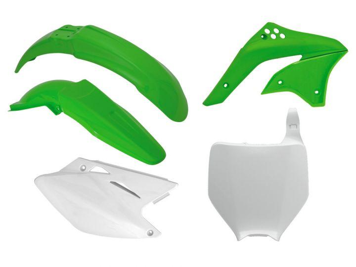 R-TECH OEM STYLE GREEN PLASTIC KIT/5 KAWASAKI KX450F 2006-2008
