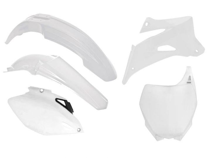 R-TECH WHITE PLASTIC KIT/5 YAMAHA YZ250F 2006-2009, YZ450F 2006-2009