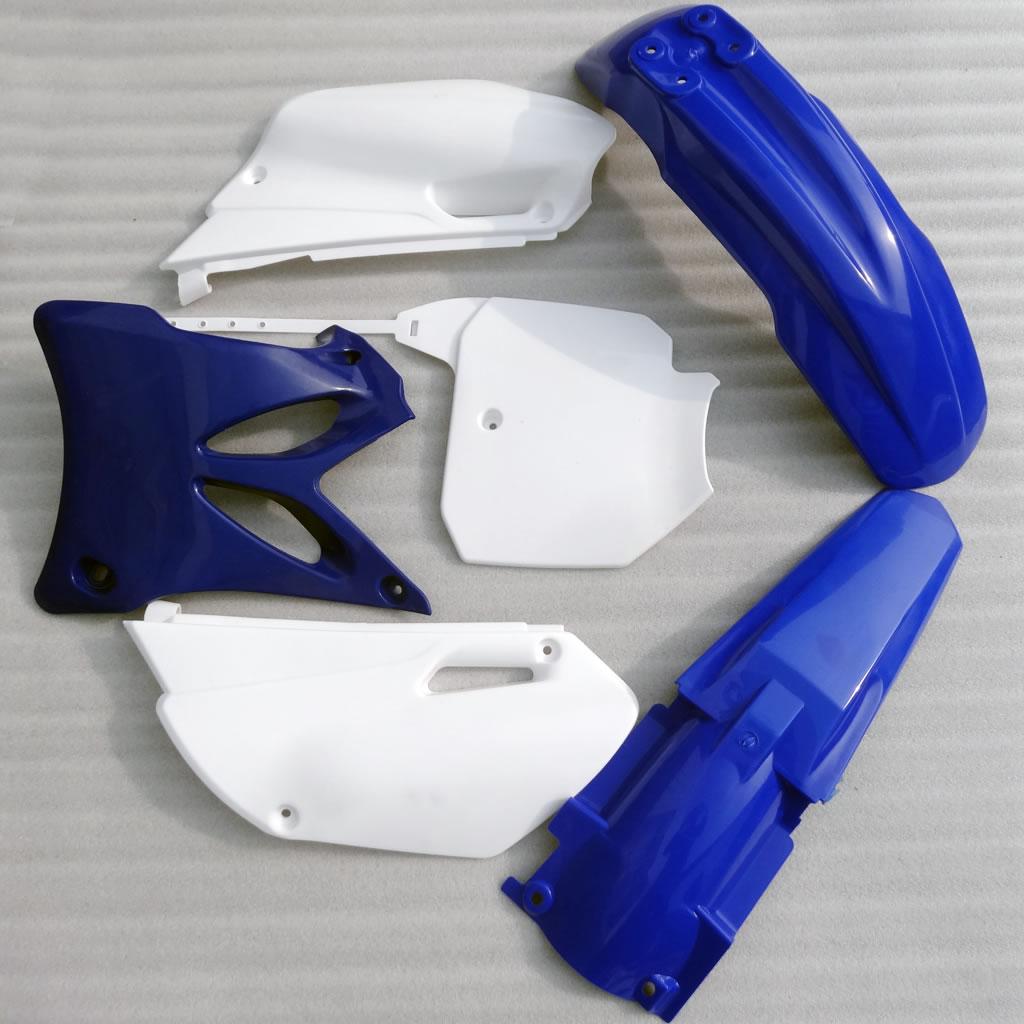 FIR OEM BLUE/WHITE PLASTIC KIT YAMAHA YZ85 2002-2014