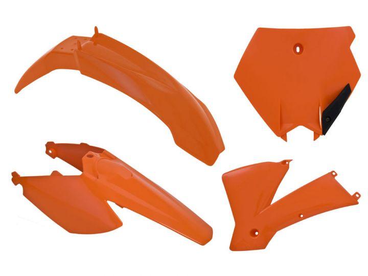 R-TECH ORANGE PLASTIC KIT/4 KTM SX85 2006-2012