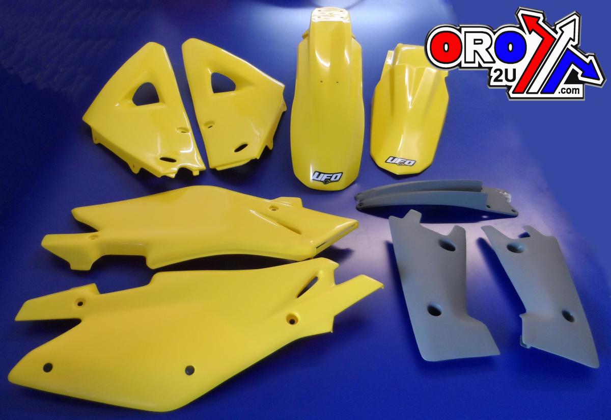 YELLOW PLASTIC KIT HUSQVARNA 2T 2005