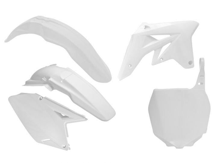 R-TECH WHITE PLASTIC KIT/5 SUZUKI RM-Z250 2007-2009