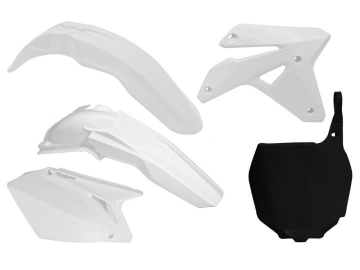 R-TECH WHITE PLASTIC KIT/5 SUZUKI RM-Z450 2007