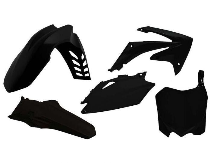 R-TECH BLACK PLASTIC KIT/5 HONDA CRF450R 2009-2010