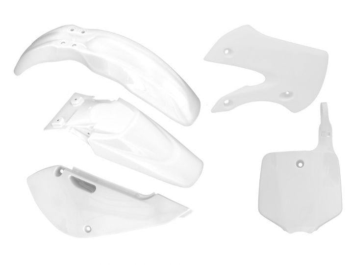 PLASTIC KIT/5 KX65 01-16 WHITE RACETECH KITKX0-BN0-508