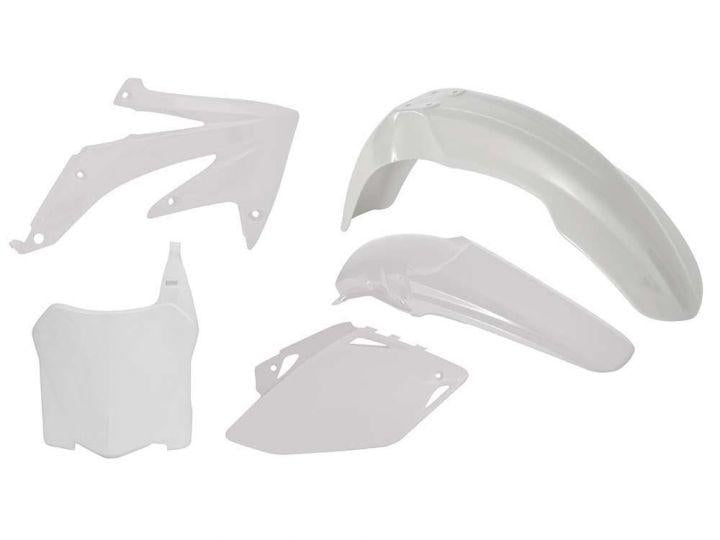 R-TECH WHITE PLASTIC KIT/5 HONDA CRF450R 2008
