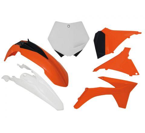 R-TECH OEM STYLE ORANGE PLASTIC KIT/6 KTM SX/SX-F 125-450 2012