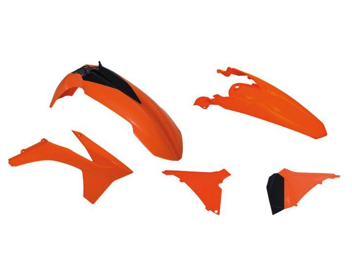 PLASTIC KIT KTM EXC 2012-13 RACETECH KITKTM-OEM-412