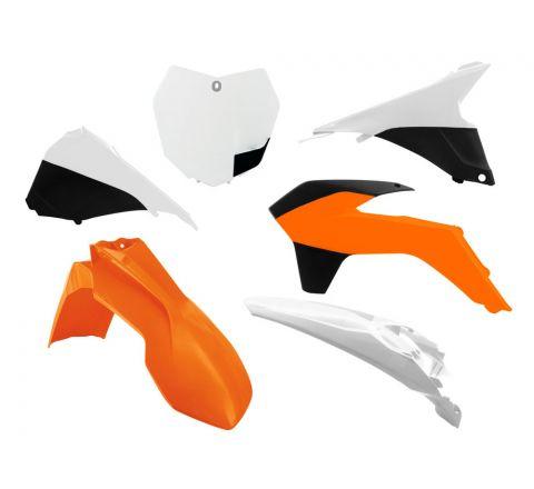 R-TECH OEM 16 STYLE PLASTIC KIT/6 KTM SX125/150 13-15, SX250 13-16, SX-F 13-15