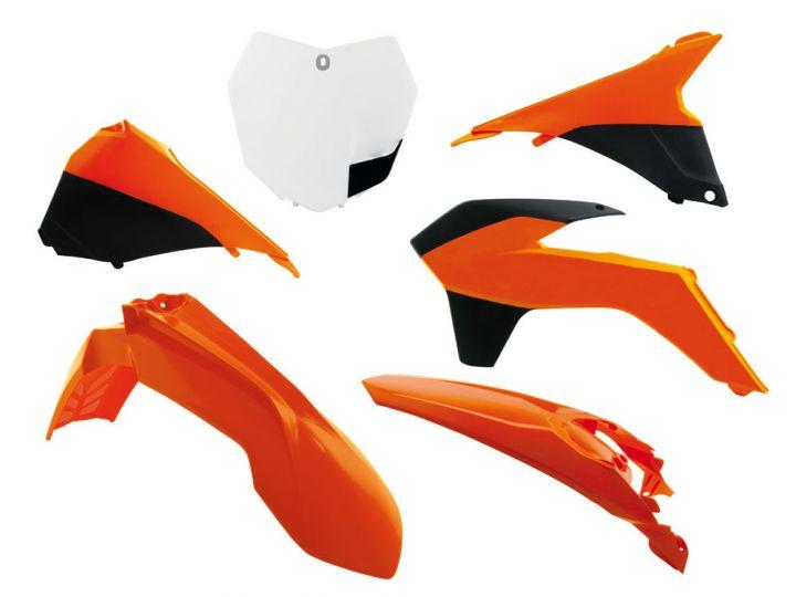 R-TECH OEM STYLE PLASTIC KIT/6 KTM SX125/150 13-15, SX250 13-16, SX-F 13-15