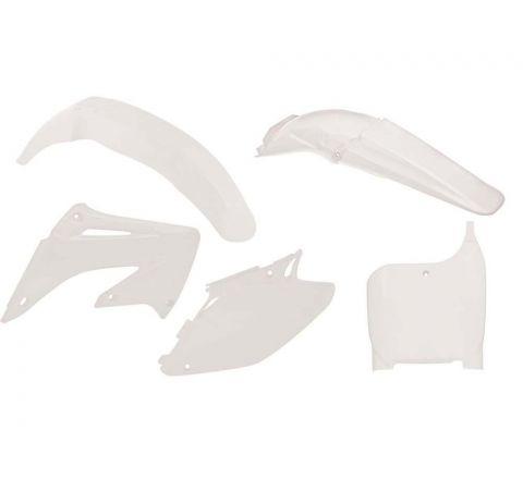 R-TECH WHITE PLASTIC KIT/5 HONDA CR125R 2002-2003, CR250R 2002-2003