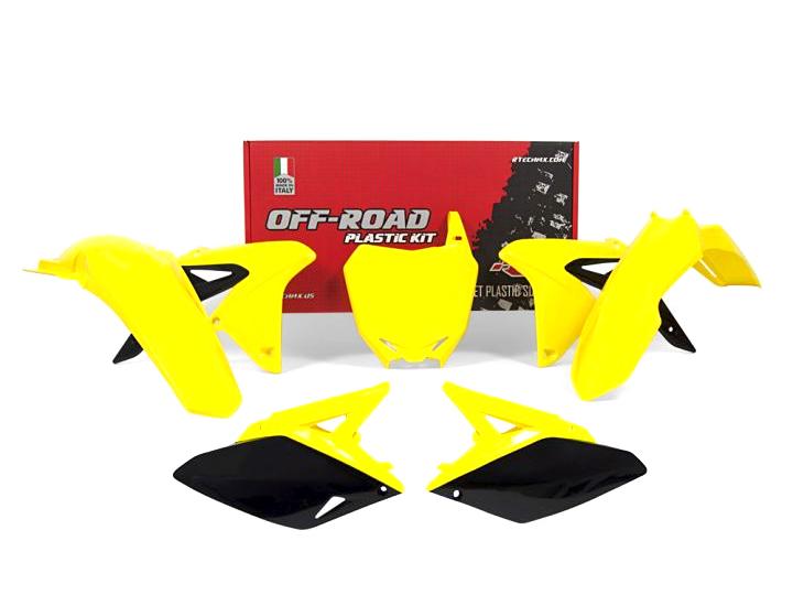 R-TECH OEM 17 STYLE PLASTIC KIT/5 SUZUKI RM-Z250 2010-2018