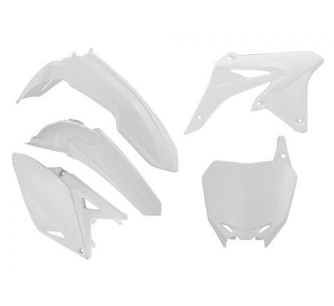 R-TECH WHITE PLASTIC KIT/5 SUZUKI RM-Z250 2010-2018