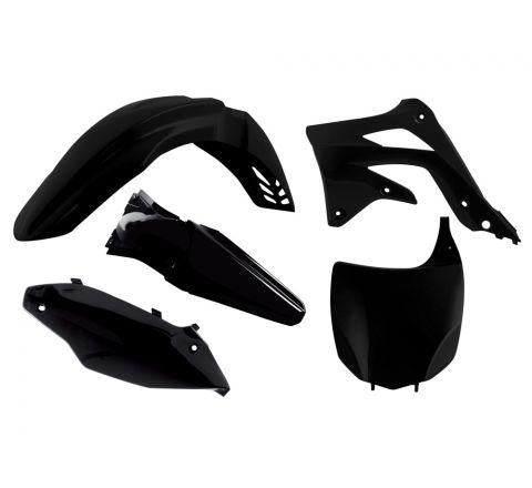 R-TECH BLACK PLASTIC KIT/5 KAWASAKI KX450F 2012