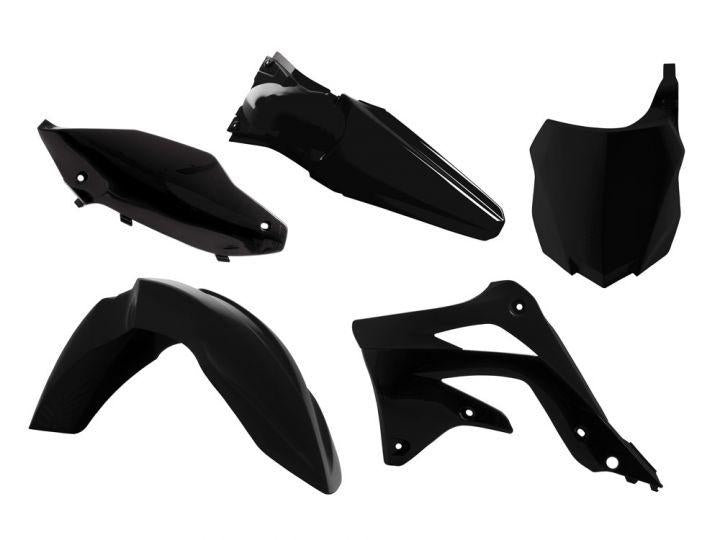 R-TECH BLACK PLASTIC KIT/5 KAWASAKI KX450F 2013-2015