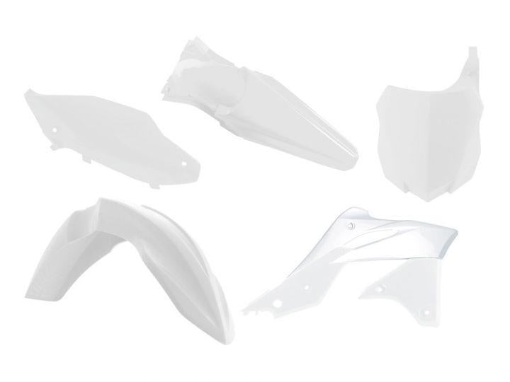 R-TECH WHITE PLASTIC KIT/5 KAWASAKI KX250F 2013-2016