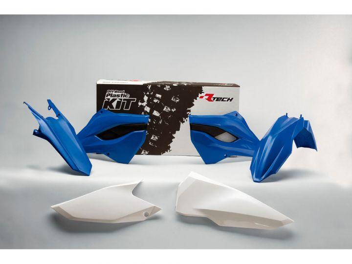 R-TECH OEM STYLE PLASTIC KIT/4 HUSABERG TE/FE 2T 125-380, TE/FE 4T 250-501 13-14