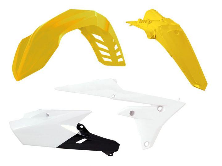 R-TECH YELLOW PLASTIC KIT/4 YAMAHA WR250F 2015-2019, WR450F 2016-2018
