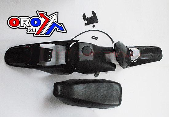 SEAT + BLACK TANK & FENDER KIT YAMAHA PW80