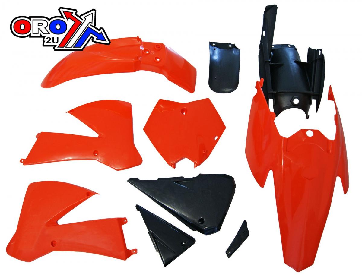 FIR ORANGE PLASTIC KIT KTM 85 SX 2006-2012