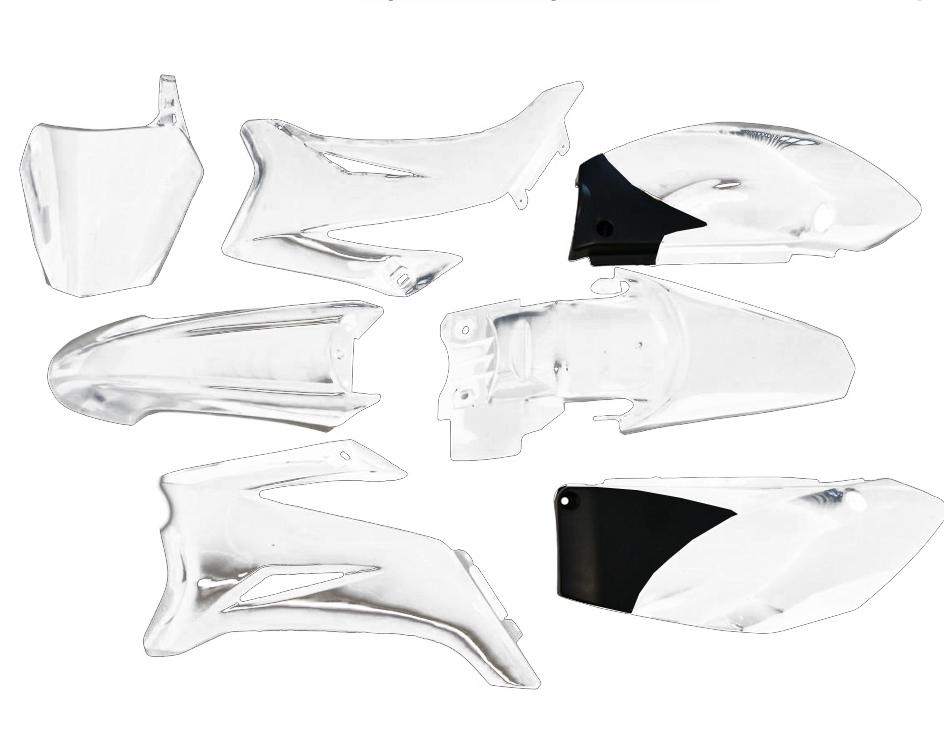 FIR WHITE PLASTIC KIT YAMAHA TTR110E 2008-2021
