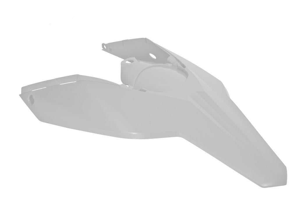 R-TECH WHITE REAR FENDER/SIDE PANEL KTM SX/SX-F 2007-2010