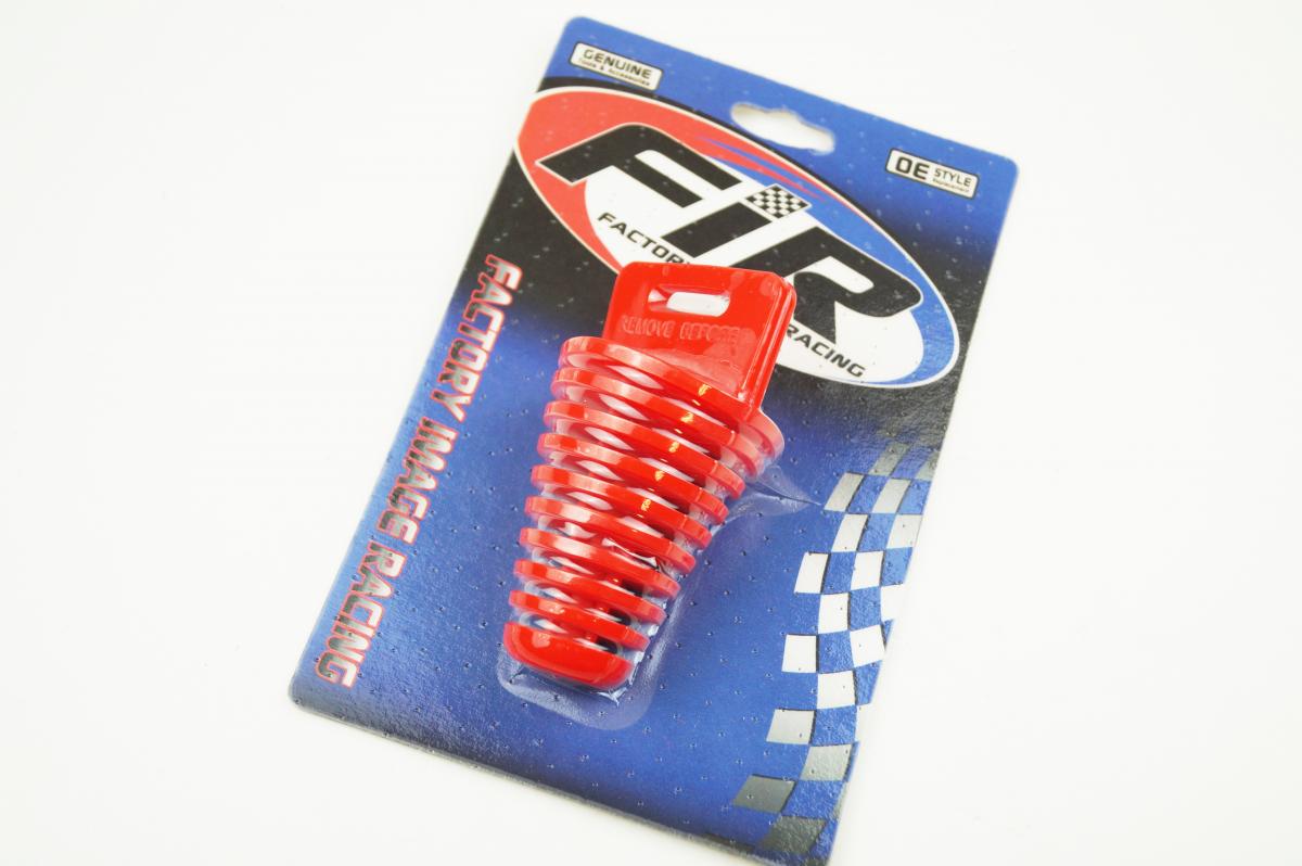 RED EXHAUST PLUG 34-62mm