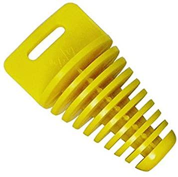 YELLOW EXHAUST PLUG 34-62mm