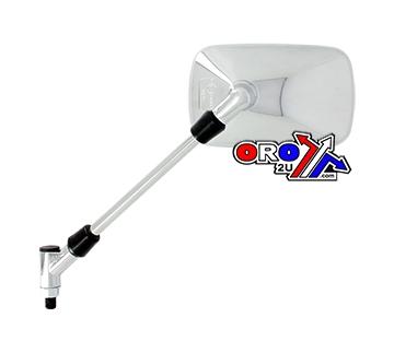 UNIVERSAL LEFT/RIGHTCHROME SQUARE MIRROR