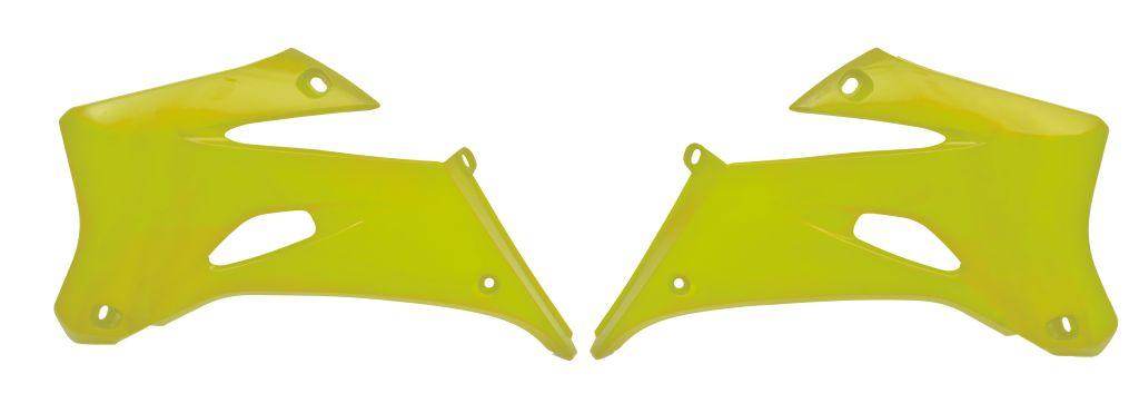R-TECH YELLOW RADIATOR SCOOPS YAMAHA WR250F 2007-2014, WR450F 2007-2011