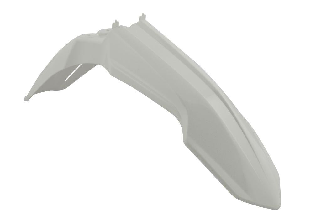 R-TECH WHITE FRONT FENDER SUZUKI RM-Z250 10-18, RM-Z450 08-17, RMX450Z 10-19