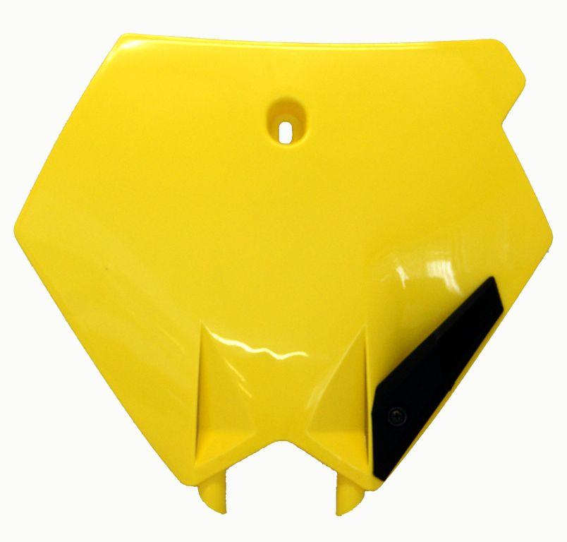 R-TECH YELLOW FRONT PLATE KTM SX/SX-F 125-525 2003-2006
