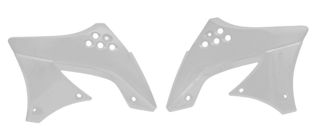R-TECH WHITE RADIATOR SCOOPS KAWASAKI KX450F 2009-2011