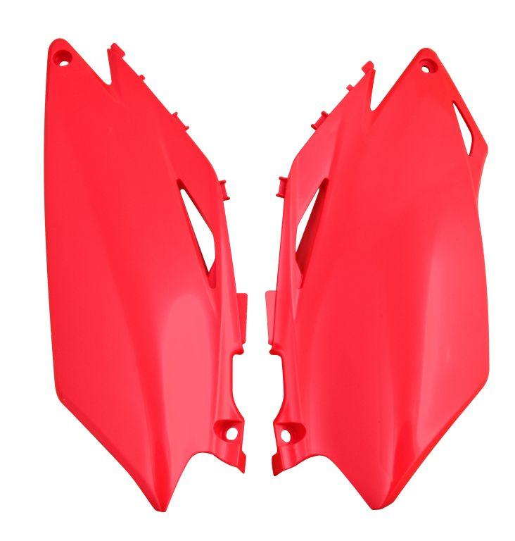 R-TECH RED SIDE PANELS HONDA CRF250R 2010, CRF450R 2009-2010