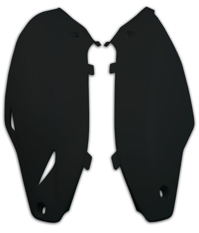 R-TECH BLACK SIDE PANELS KAWASAKI KX250F 2013-2016, KX450F 2012-2015