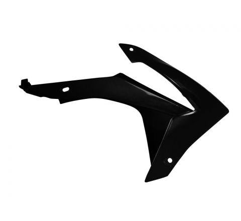 R-TECH BLACK RADIATOR SCOOPS HONDA CRF250R 2014-2017, CRF450R 2013-2016