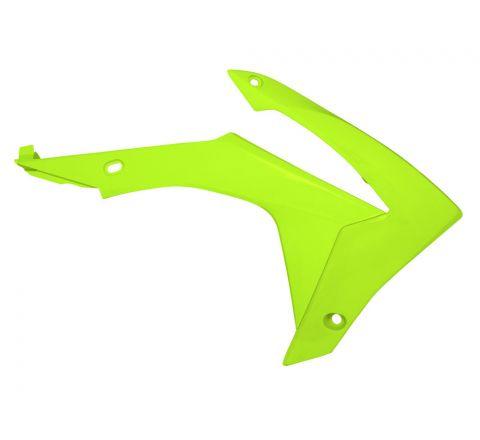 R-TECH NEON RADIATOR SCOOPS HONDA CRF250R 2014-2017, CRF450R 2013-2016