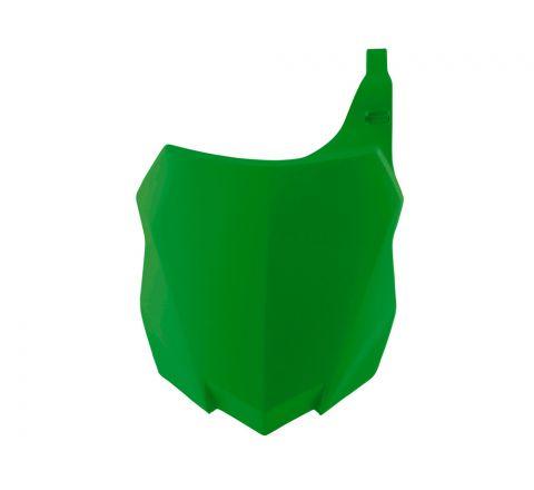 R-TECH GREEN FRONT PLATE KAWASAKI KX250F 2013-2016, KX450F 2013-2015