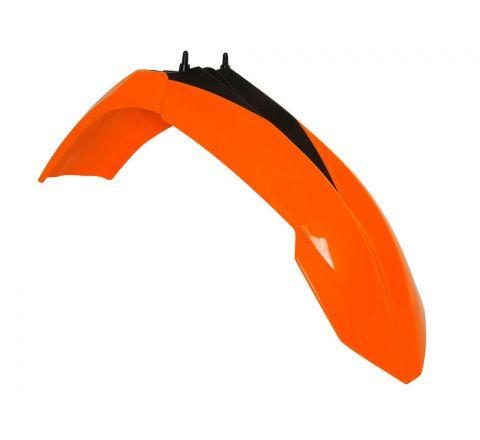 R-TECH ORANGE/BLACK FRONT FENDER KTM SX85 2013-2017
