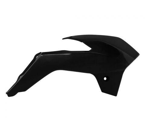 R-TECH BLACK RADIATOR SCOOPS KTM SX85 2013-2017