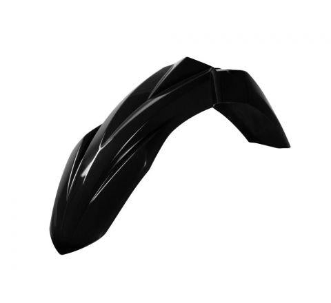 R-TECH BLACK FRONT FENDER KAWASAKI KX250F 17-24, KX450F 16-24, KX250/450X 21-23