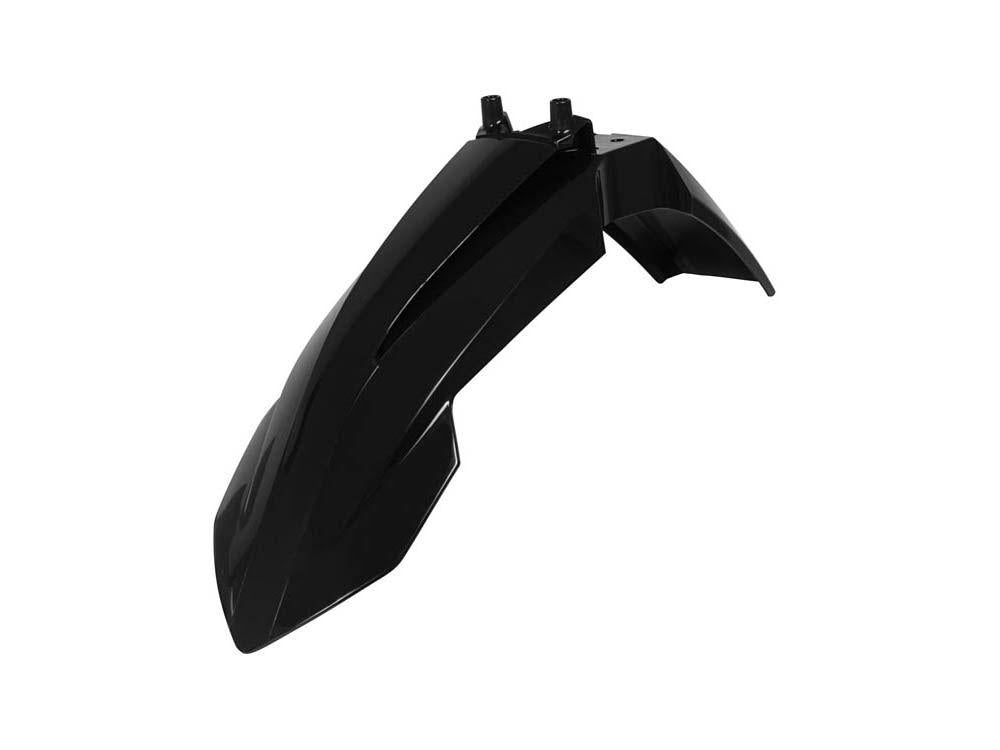 R-TECH BLACK FRONT FENDER KTM SX65 2016-2023, GAS GAS MC65 2021-2023