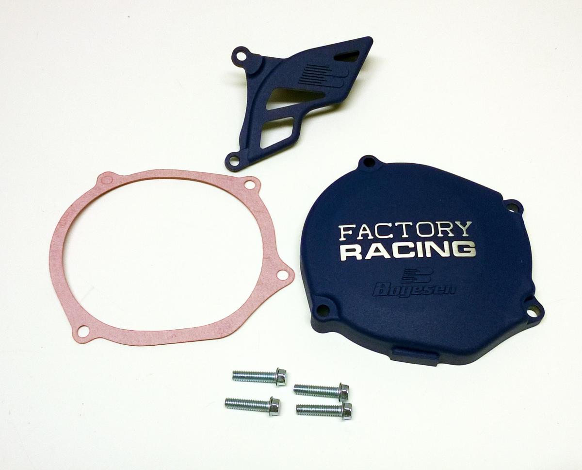 IGNITION COVER 02-18 YZ85, BOYESEN SC-30L, BLUE