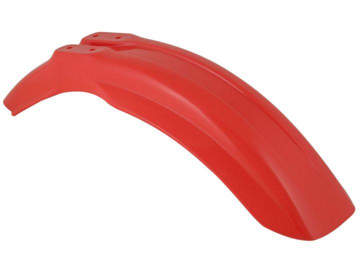 R-TECH RED FRONT FENDER HONDA CR80 1996-2002, CR85 2003-2007