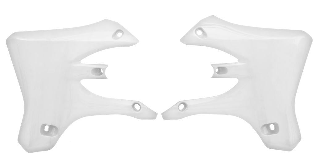 R-TECH WHITE RADIATOR SCOOPS YAMAHA YZ-F250/450 2003-2005, WR-F250/450 2005-2006