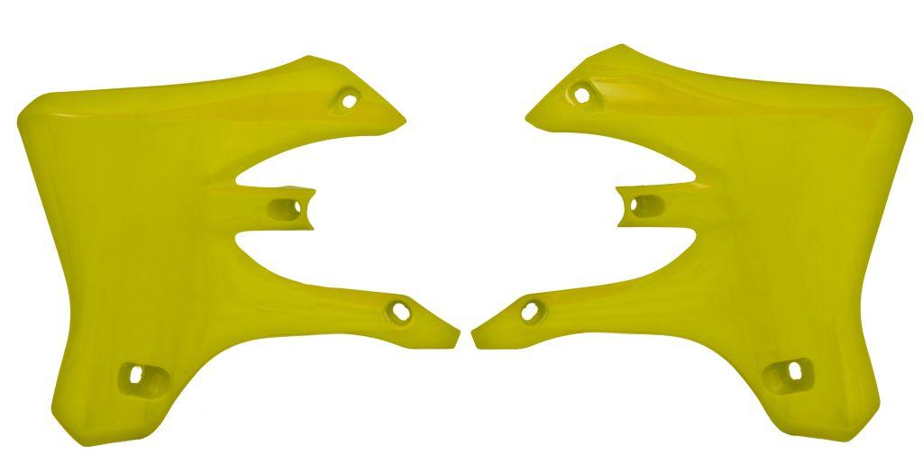 R-TECH YELLOW RADIATOR SCOOPS YAMAHA YZ-F250/450 03-05, WR-F250/450 05-06