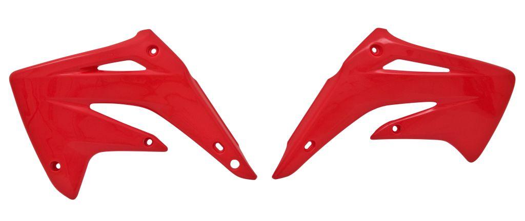 R-TECH RED RADIATOR SCOOP HONDA CR85 2003-2007