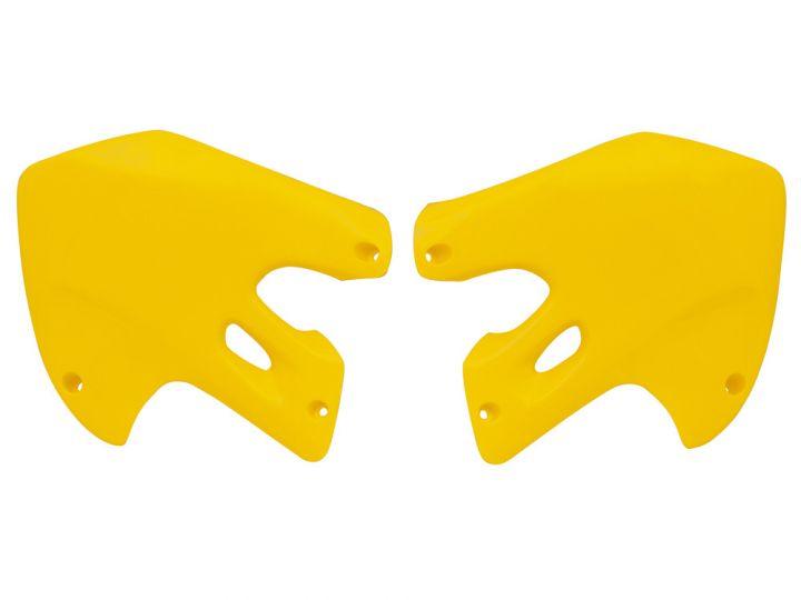 R-TECH YELLOW RADIATOR SCOOPS SUZUKI RM125 1998-2000, RM250 1998-2000