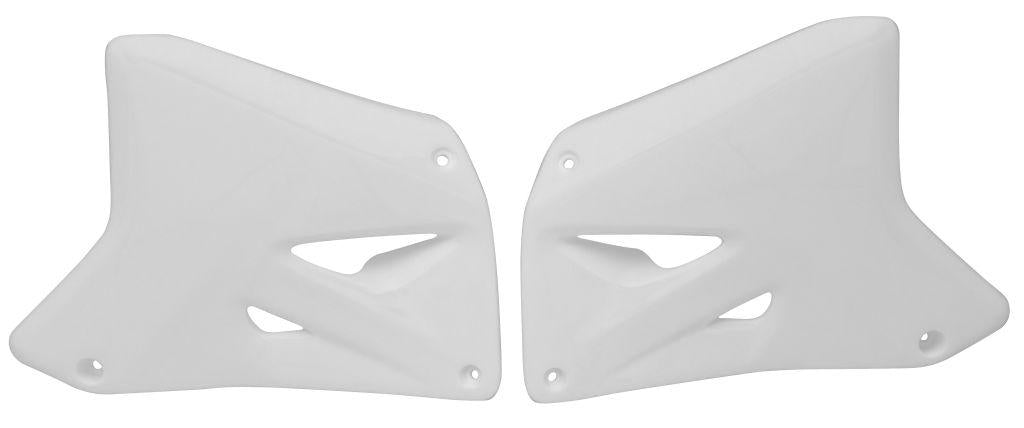 R-TECH WHITE RADIATOR SCOOPS SUZUKI RM125 2001-2008, RM250 2001-2008